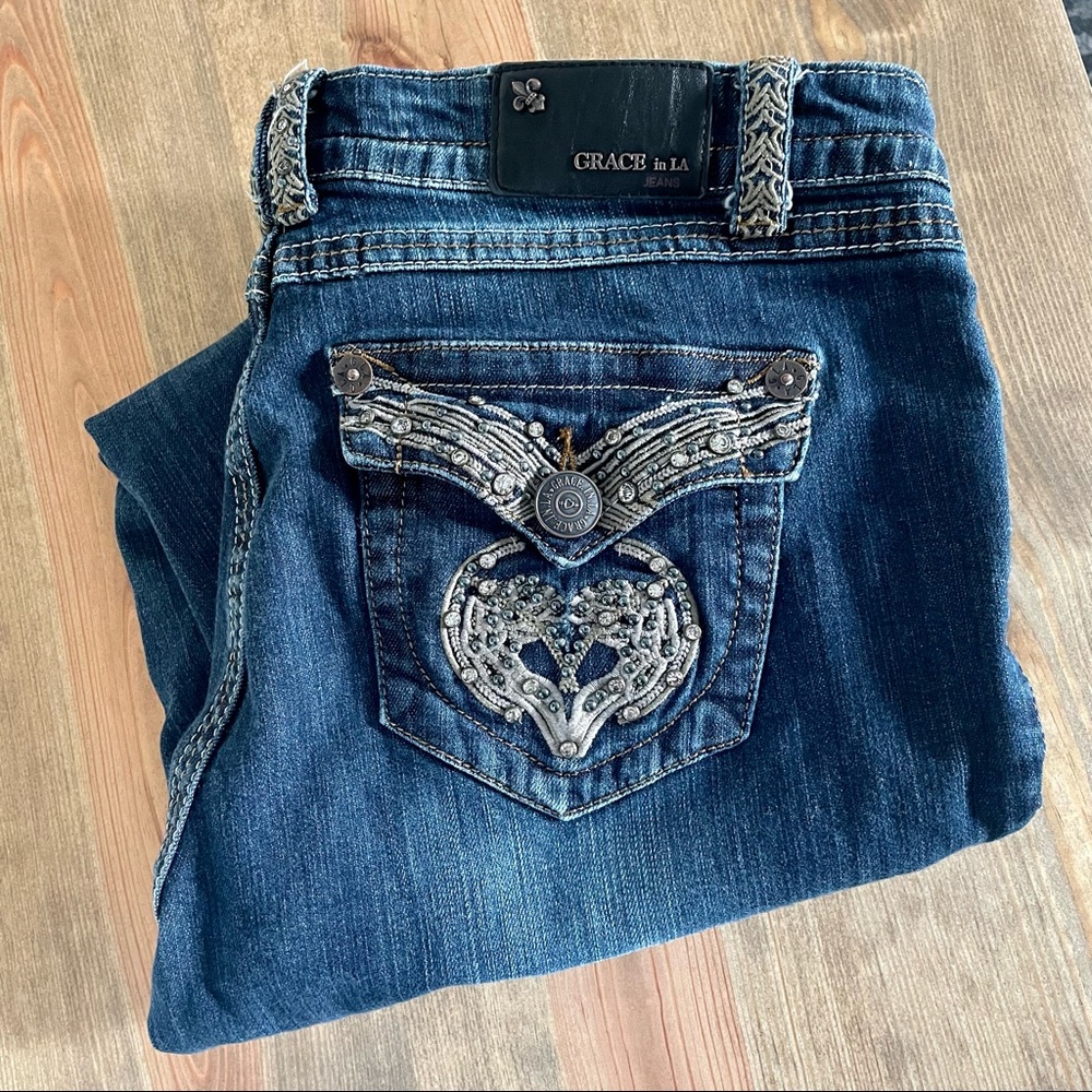 (SOLD) Grace in LA Jeans Women’s Size 15M Easy Fit